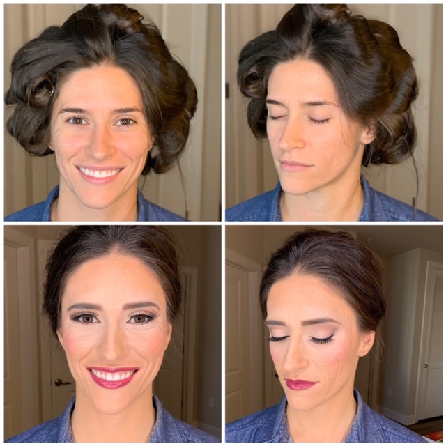 hair before and after style