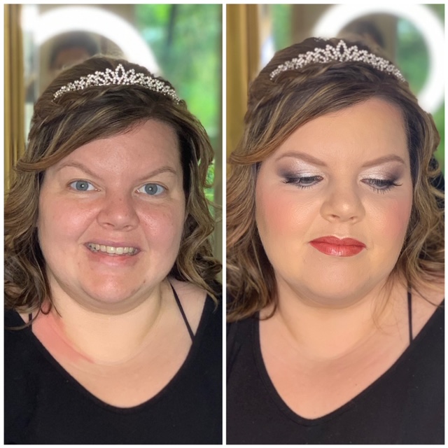 makeup photos before and after