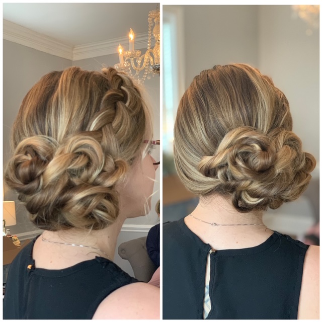 up do hair styling